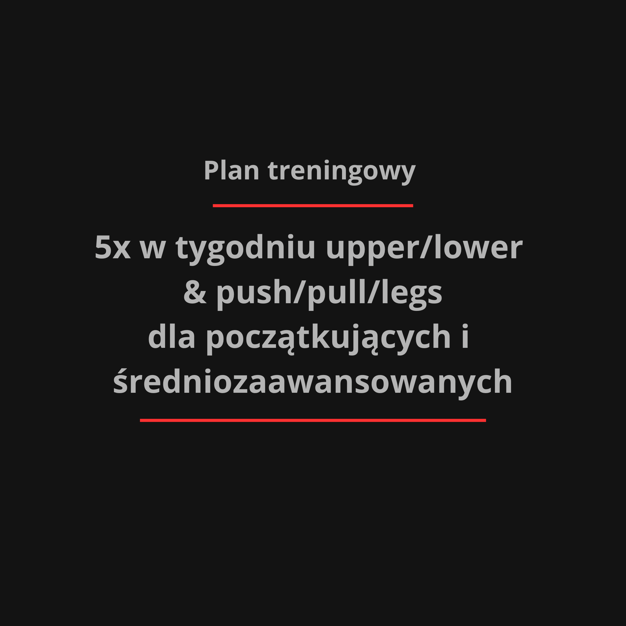 5x/tyg Upper/Lower & PPL split