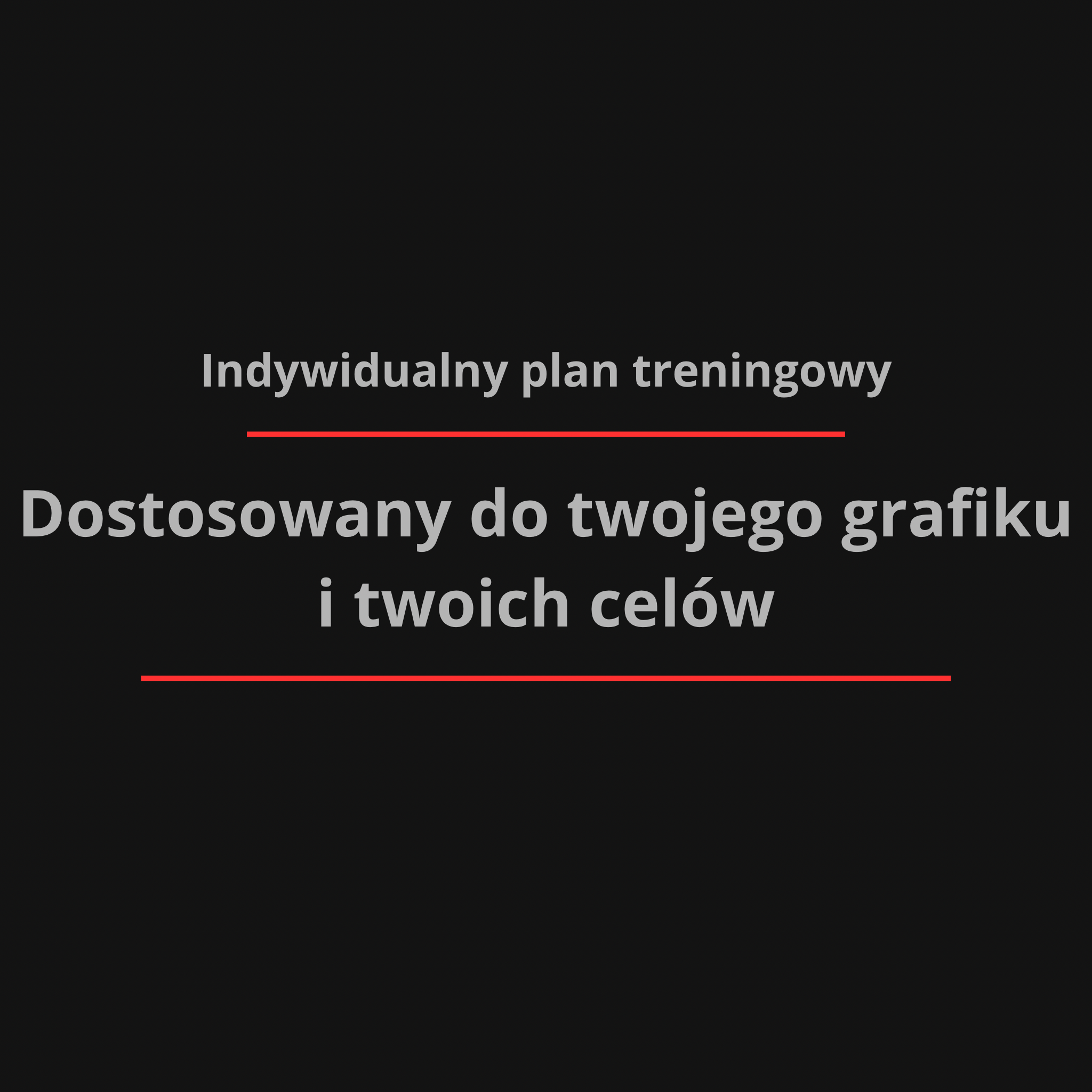 Indywidualny Plan Treningowy