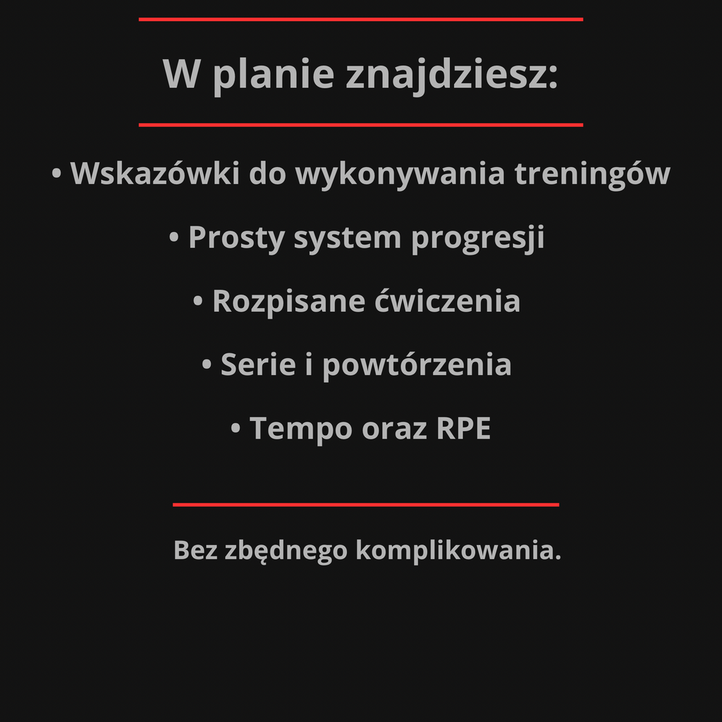 Indywidualny Plan Treningowy