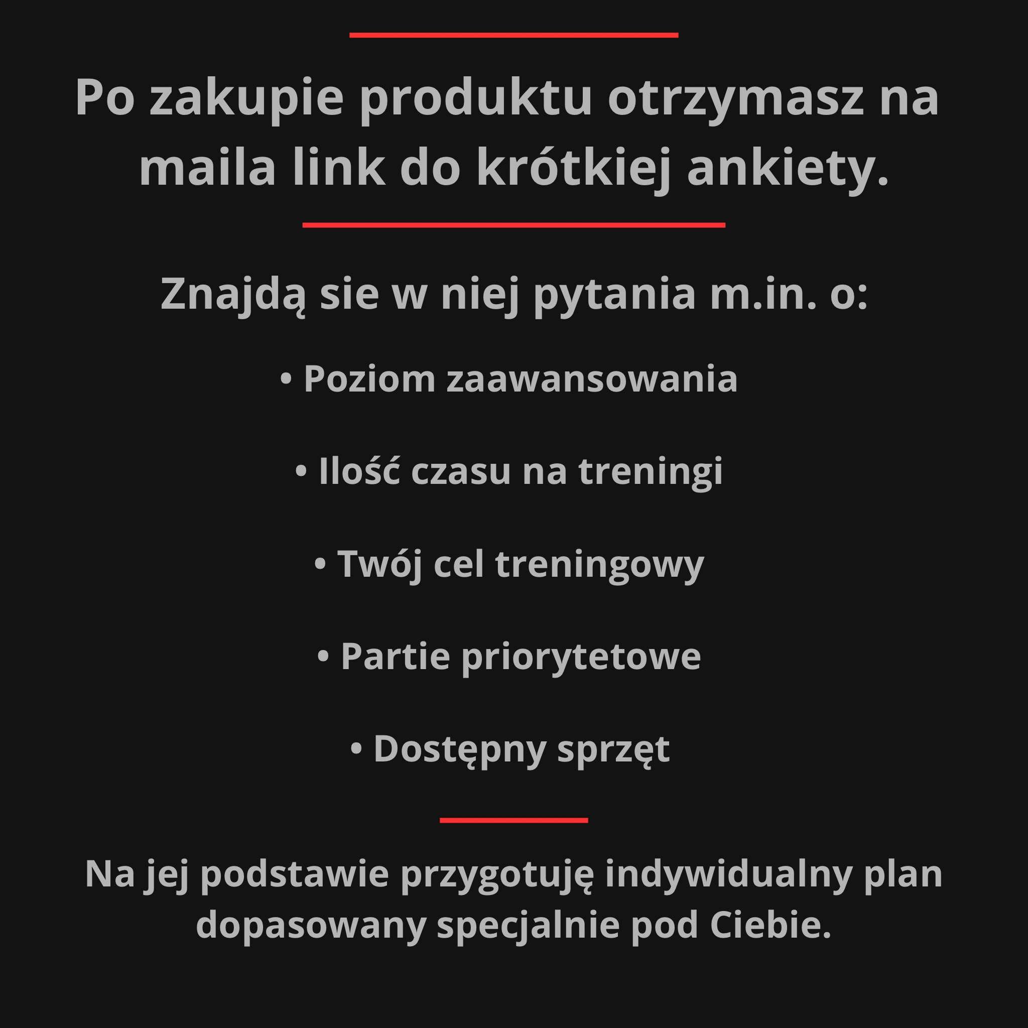 Indywidualny Plan Treningowy