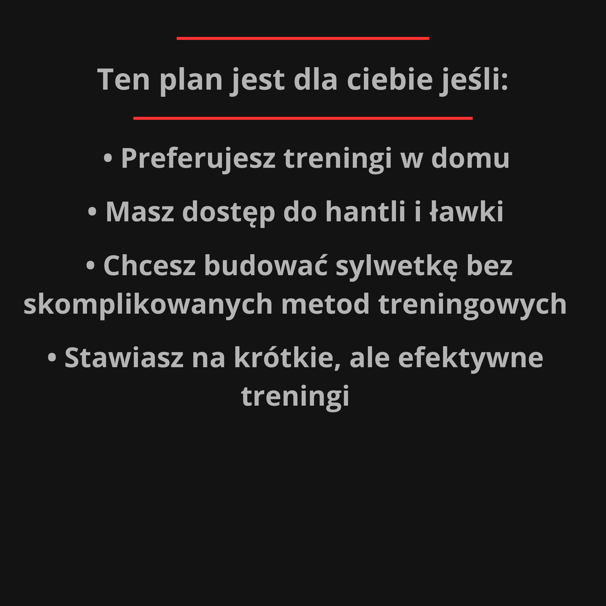 Plan treningowy FBW 3x/tyg w domu ze sprzętem